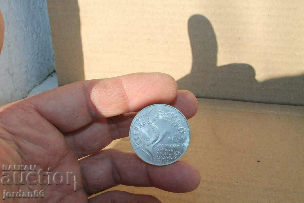 10 "Deutsche mark" 1972 year - 5 10 "Deutsche mark" 1972 year - 5