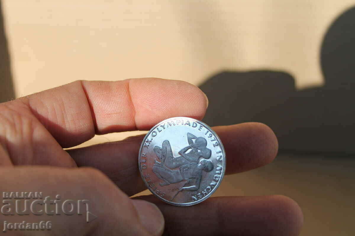 Livrarea 10 „Deutsche mark” 1972 an