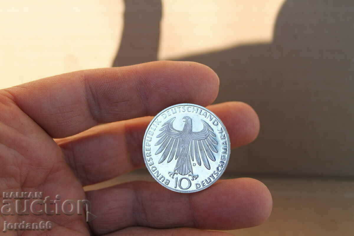 10 „Deutsche mark” 1972 an