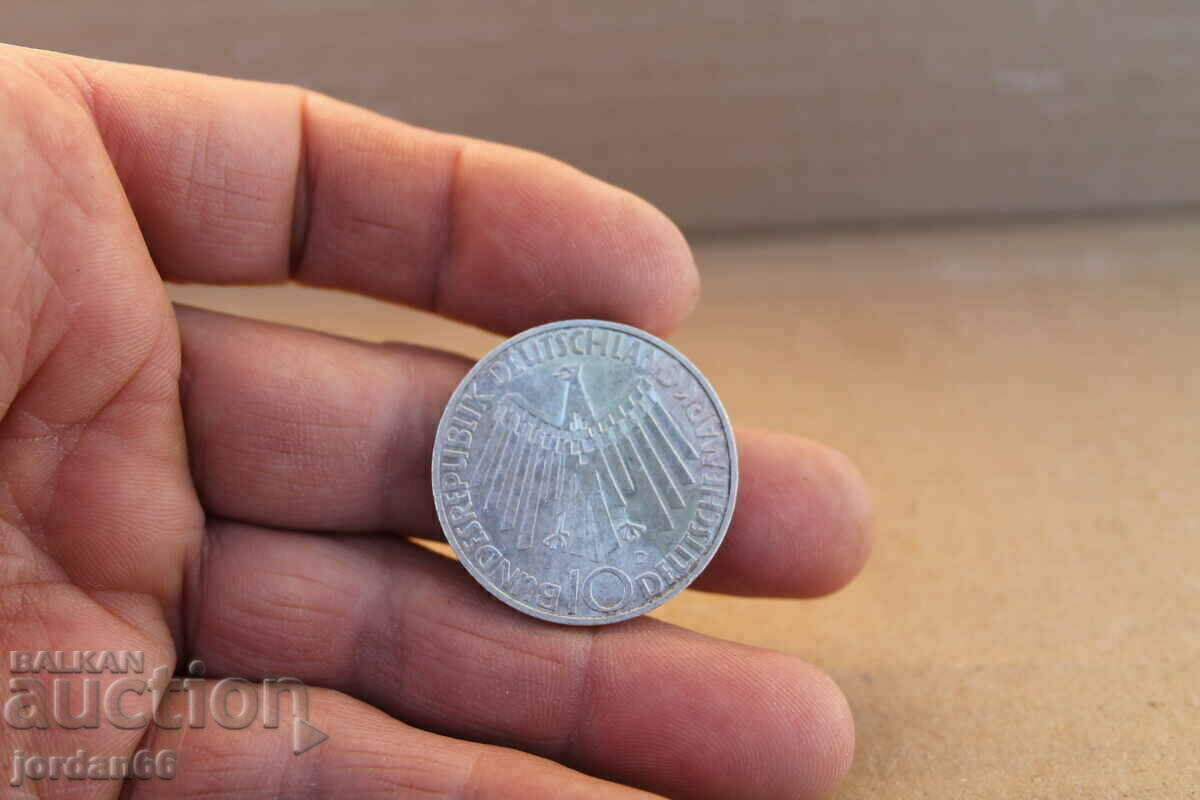 10 "Deutsche mark" 1972 year - 7