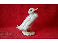 Veche figurină de porțelan White Duck Hutschenreuther