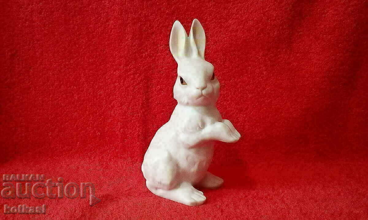 Old porcelain figurine White Rabbit Rosenthal