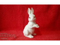 Παλιό πορσελάνινο ειδώλιο White Rabbit Rosenthal