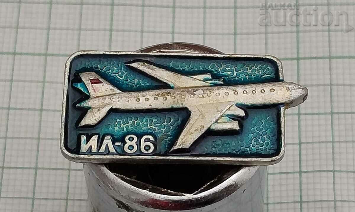 AIRCRAFT IL-86 BADGE