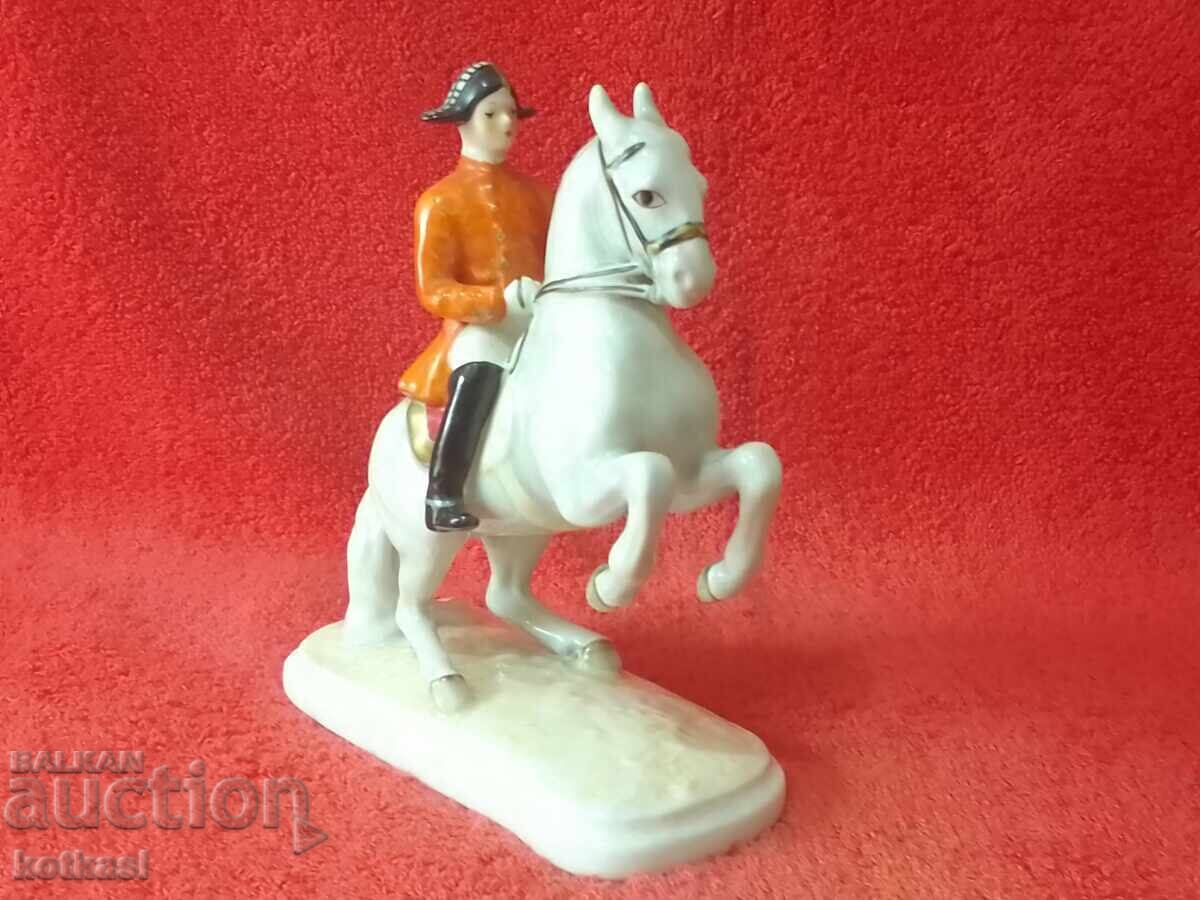 Παλιά πορσελάνινη φιγούρα Horse Jockey Horseman Cavalry Goebel με τιμή 335.50 BGN | € 171.54 Παλιά πορσελάνινη φιγούρα Horse Jockey Horseman Cavalry Goebel με τιμή 335.50 BGN | € 171.54