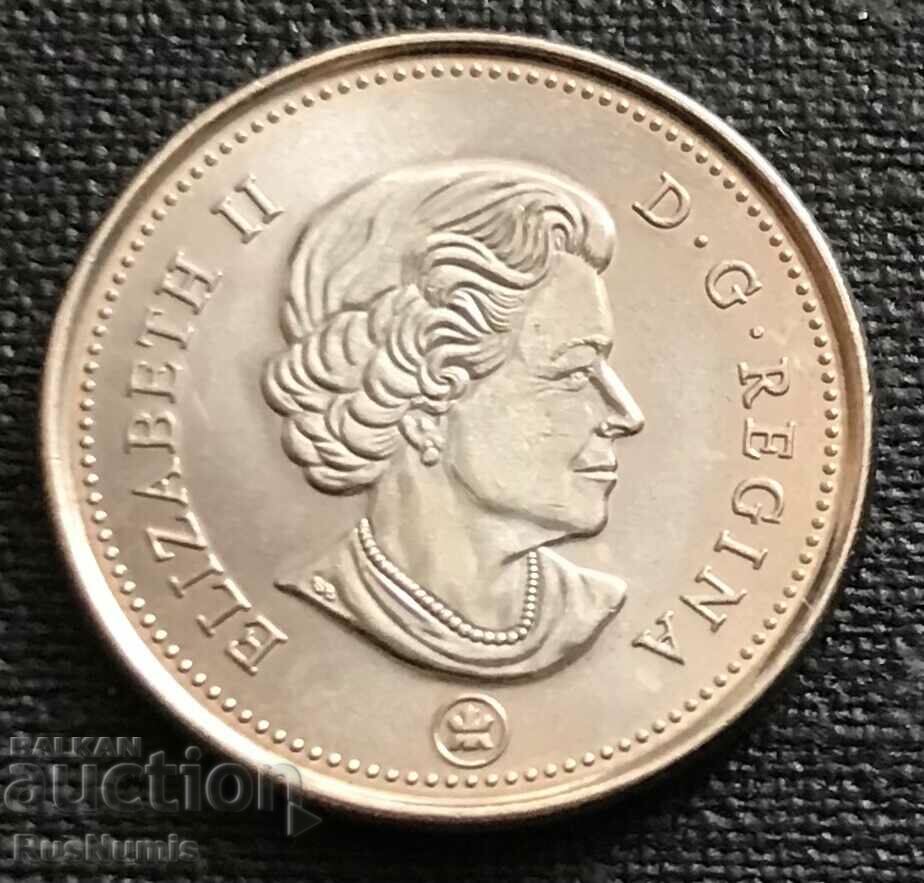 Canada. 5 cents 2016 UNC. with price 1.40 BGN | € 0.72