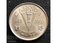 Canada. 5 cents 2005 VSV.UNC.