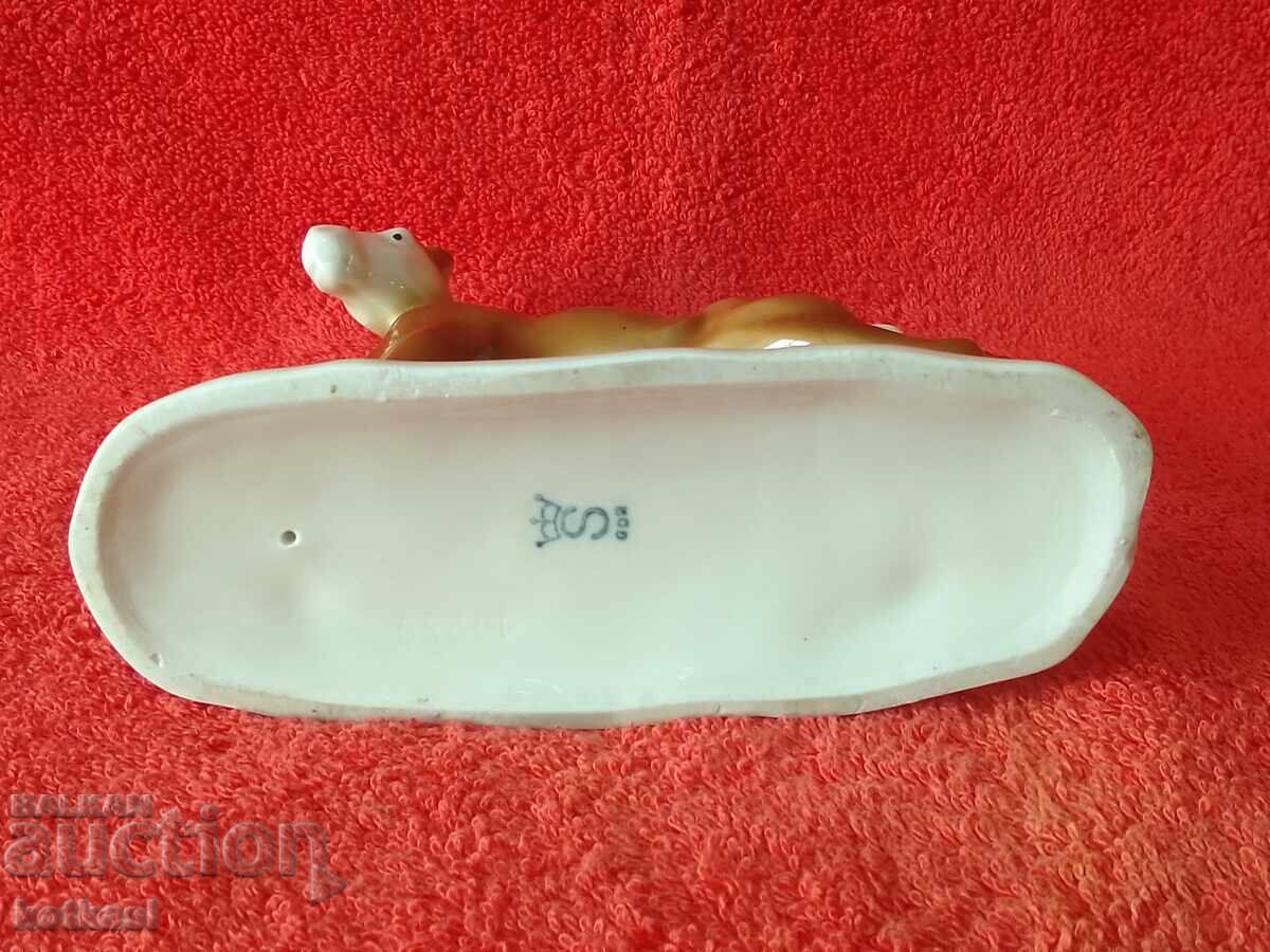 Παλιά πορσελάνινη φιγούρα ενός μικρού αλόγου GDR GDR - 7 Παλιά πορσελάνινη φιγούρα ενός μικρού αλόγου GDR GDR - 7