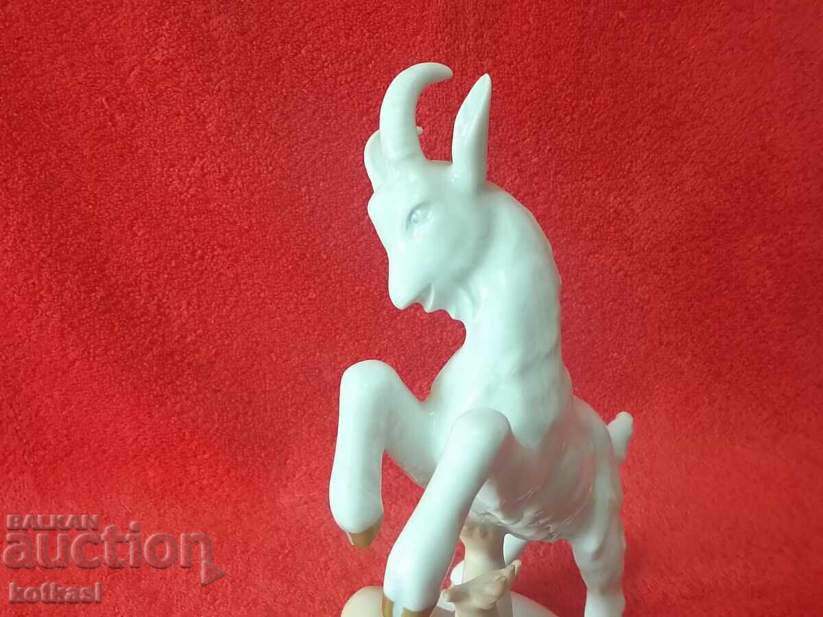 Old porcelain figure Kid Goat Yare Wilendorf - 6 Old porcelain figure Kid Goat Yare Wilendorf - 6