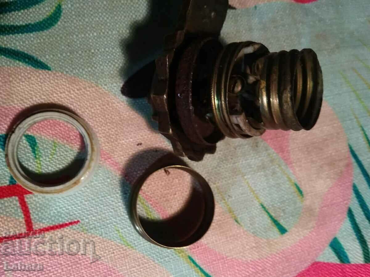 Delivery of Antique socket and part of a chandelier Delivery of Antique socket and part of a chandelier