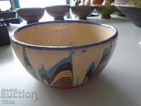 OLD CERAMIC BOWL PRINTED BY THE MASTER!!! 13/7 CM.