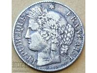 Franța 50 centimes 1894 argint - rar