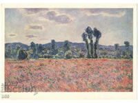 France - Art - Field of Poppies (Reproduction) - Claude Monet
