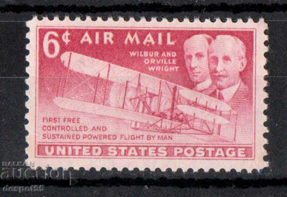 1949. Ηνωμένες Πολιτείες. 46η επέτειος από την πρώτη πτήση των αδελφών Ράιτ.