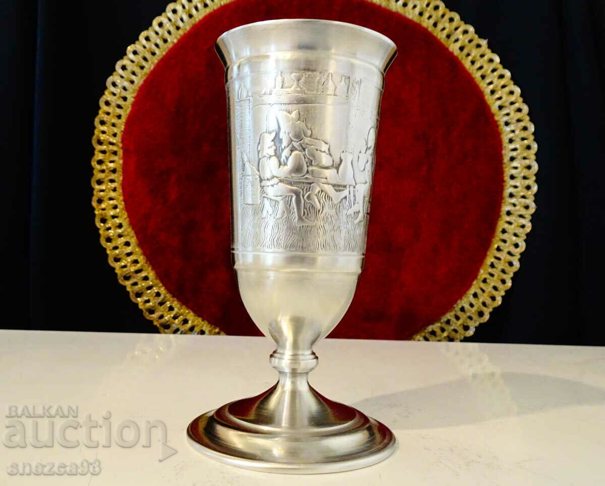 Wine goblet, wedding, tavern picture with price 56.00 BGN | € 28.63