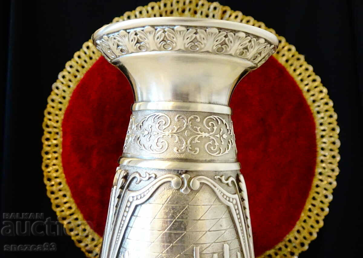 A gorgeous pewter goblet in honor of wine. - 5 A gorgeous pewter goblet in honor of wine. - 5