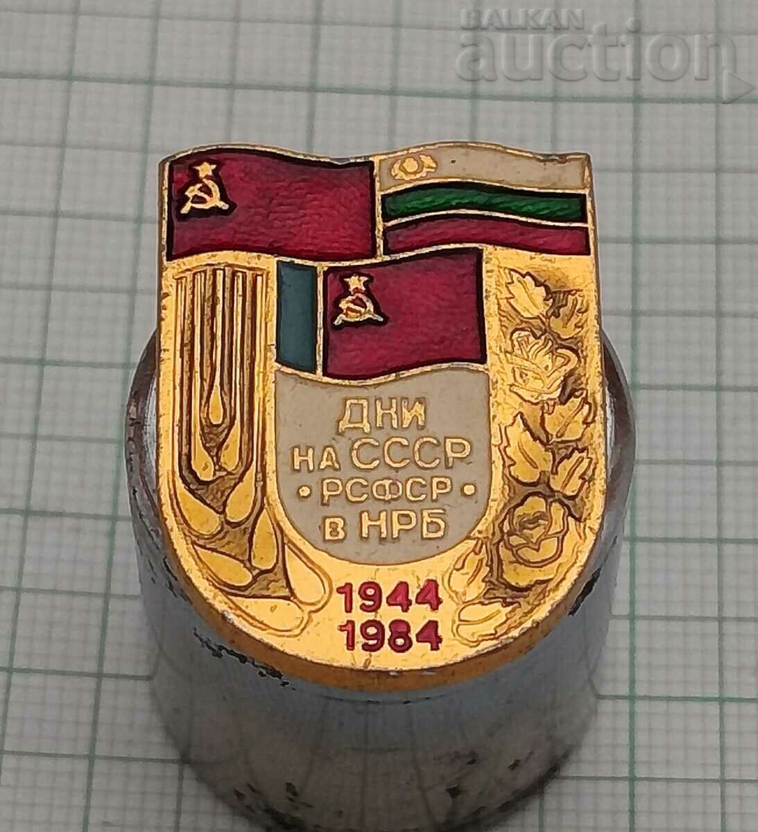 DAYS OF THE USSR IN NRB BADGE