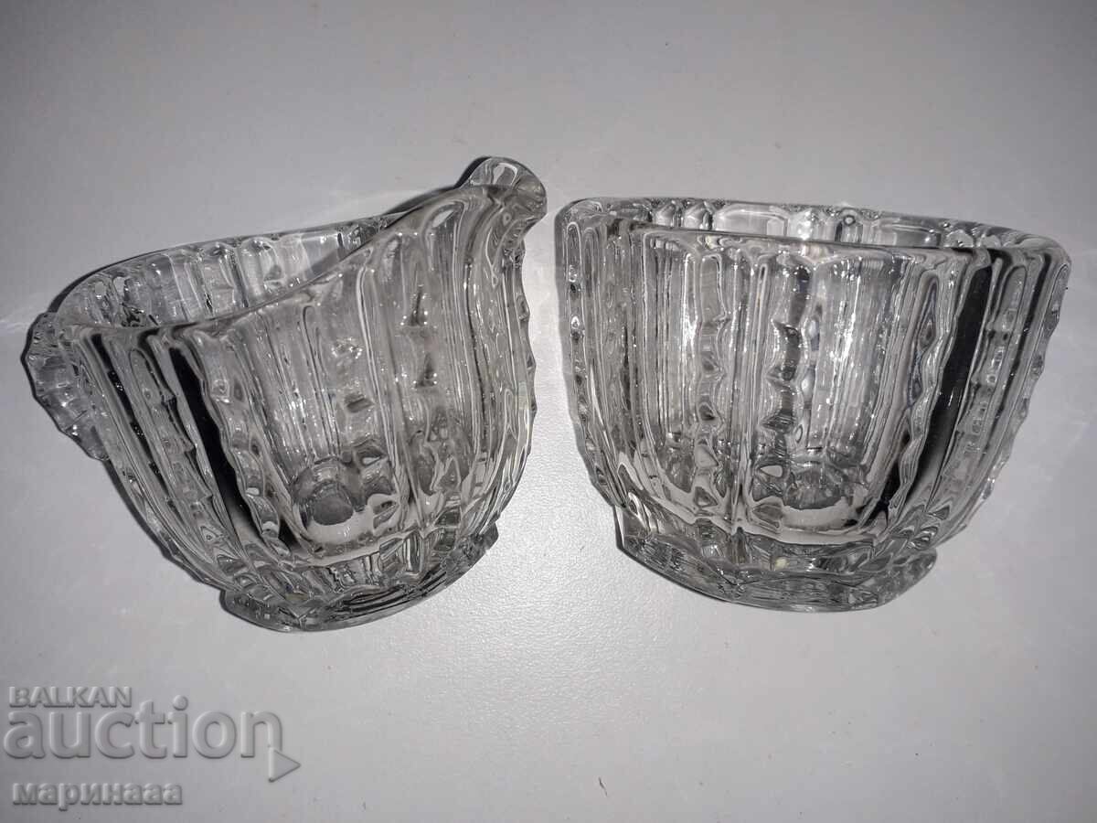 BOWL AND JUG. KIT. SOLID GLASS with price 3.00 BGN | € 1.53 BOWL AND JUG. KIT. SOLID GLASS with price 3.00 BGN | € 1.53