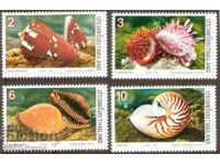 Чисти марки Фауна Раковини 1989 от Тайланд
