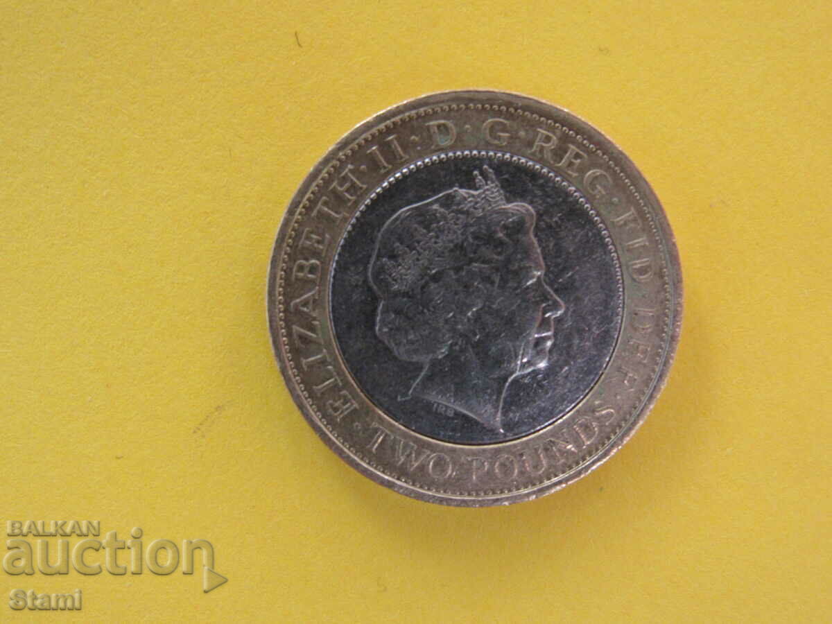 Delivery of Great Britain, 2 pounds, 2007 200g free of slavery, 120W Delivery of Great Britain, 2 pounds, 2007 200g free of slavery, 120W