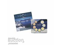 Andorra 2023 - set complet de la 1 cent la 2 euro - set euro