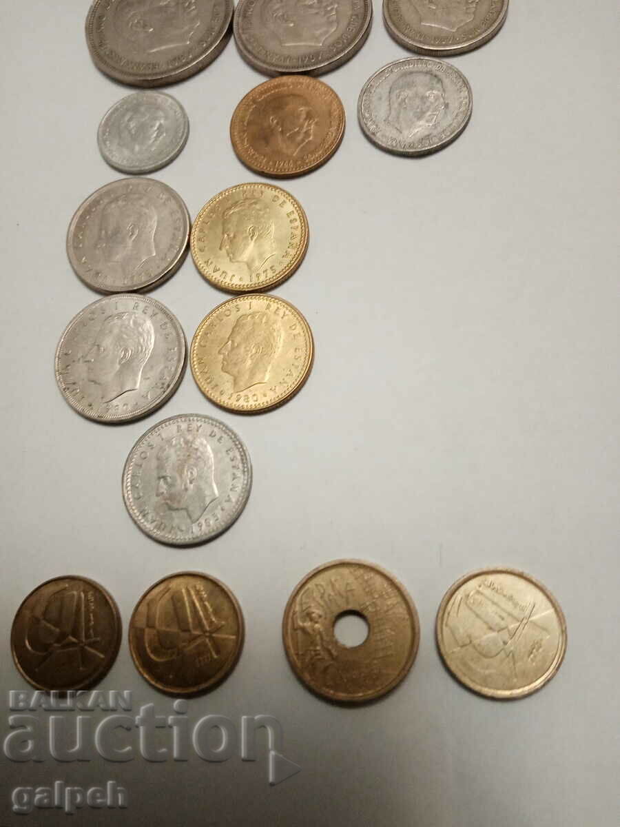 Auction  LOT SPAIN - 18 pcs. - BGN 4