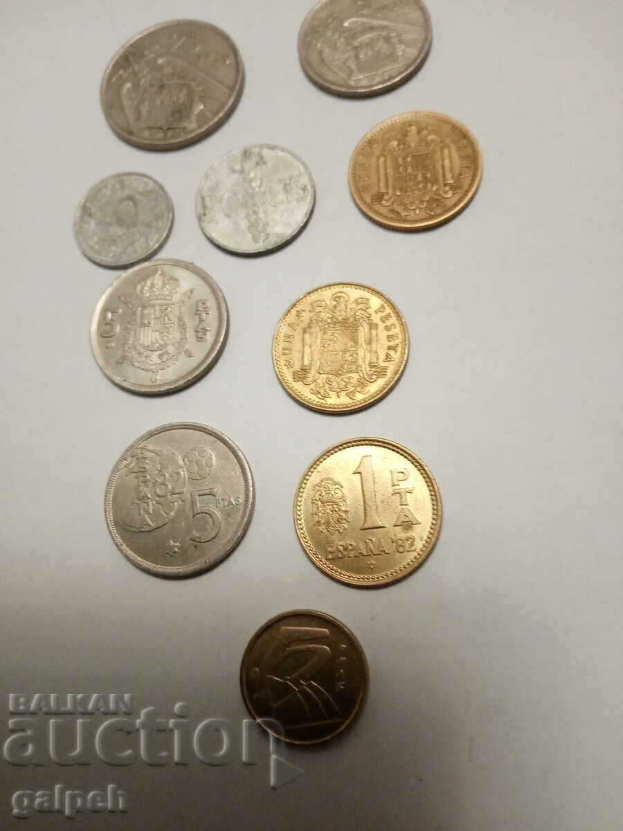 LOT SPAIN - 12 pcs. - BGN 2 - 6 LOT SPAIN - 12 pcs. - BGN 2 - 6