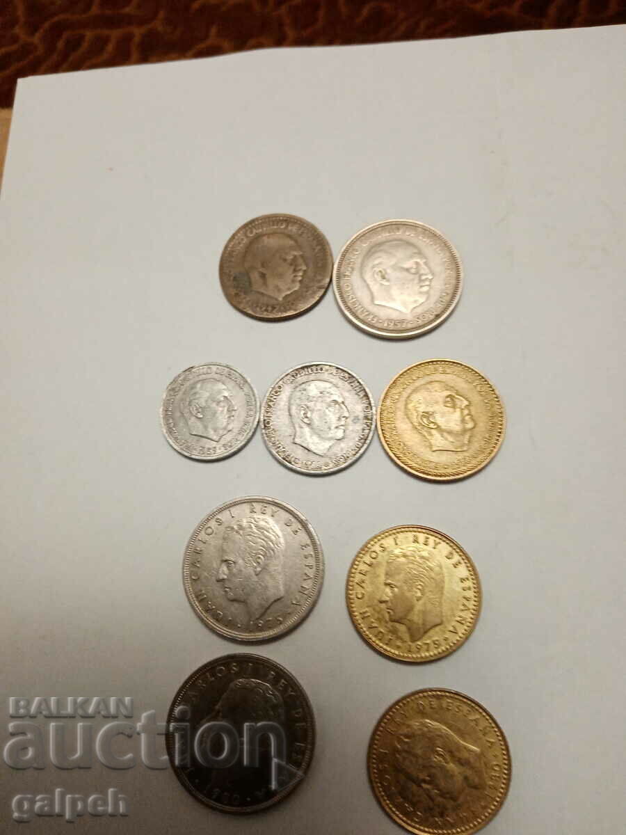 LOT SPAIN - 10 pcs. - BGN 1.8 with price 1.80 BGN | € 0.92