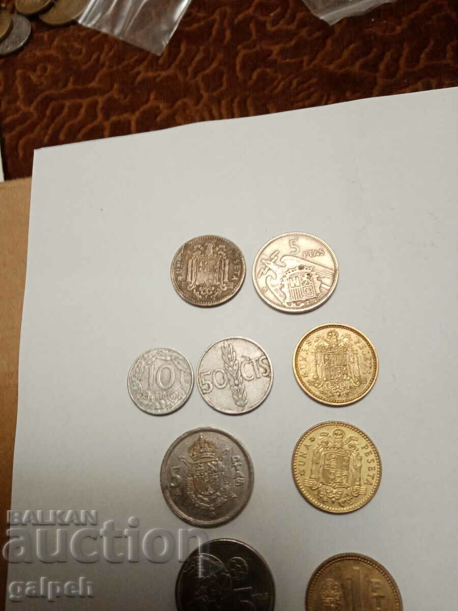 LOT SPAIN - 10 pcs. - BGN 1.8 - 5