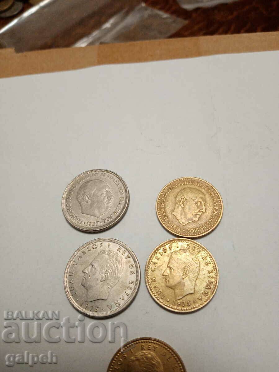 LOT SPAIN - 6 pcs. - BGN 1 with price 1.00 BGN | € 0.51 LOT SPAIN - 6 pcs. - BGN 1 with price 1.00 BGN | € 0.51