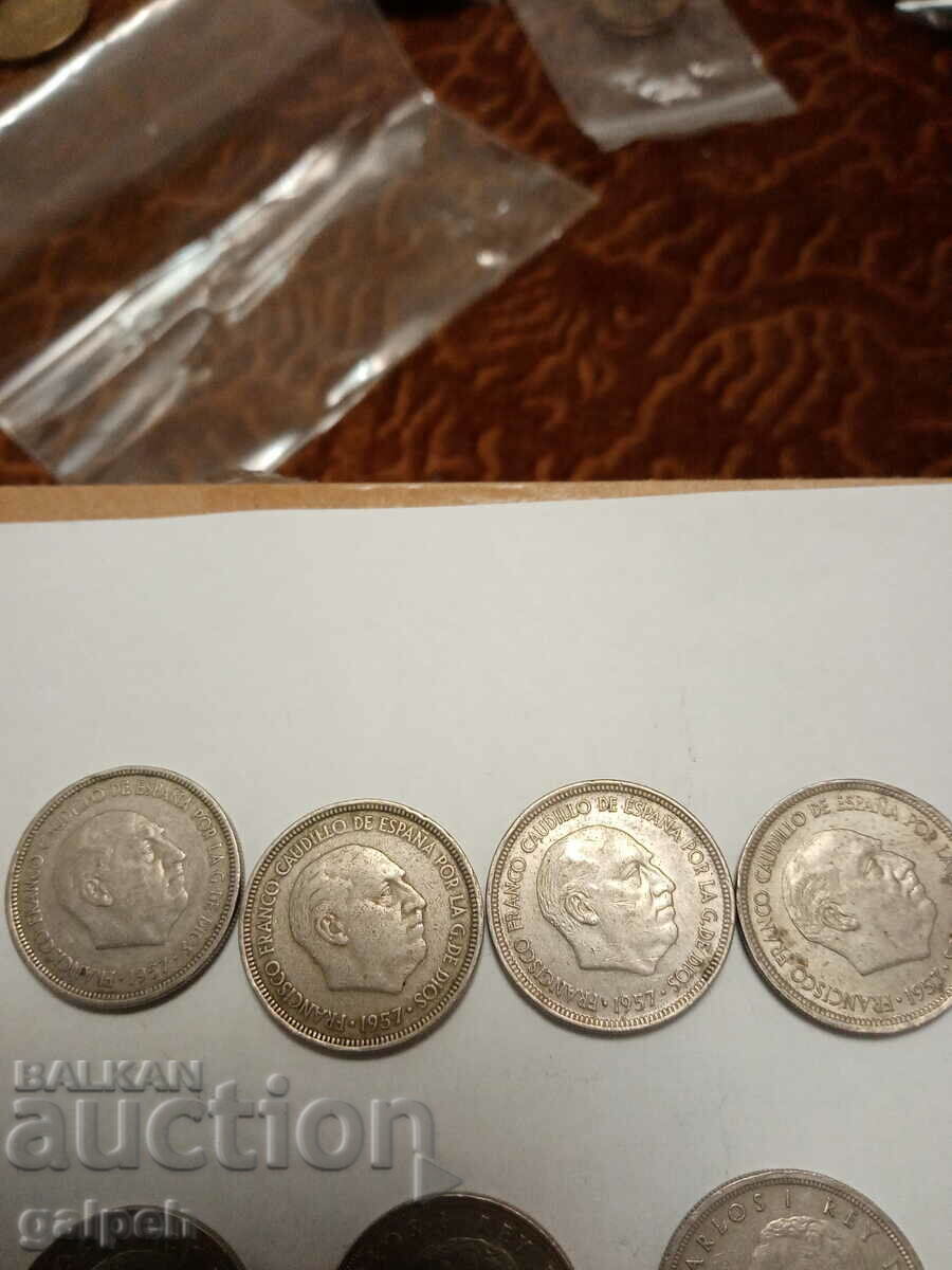 LOT SPAIN - 11 pcs. - BGN 1.5 with price 1.50 BGN | € 0.77