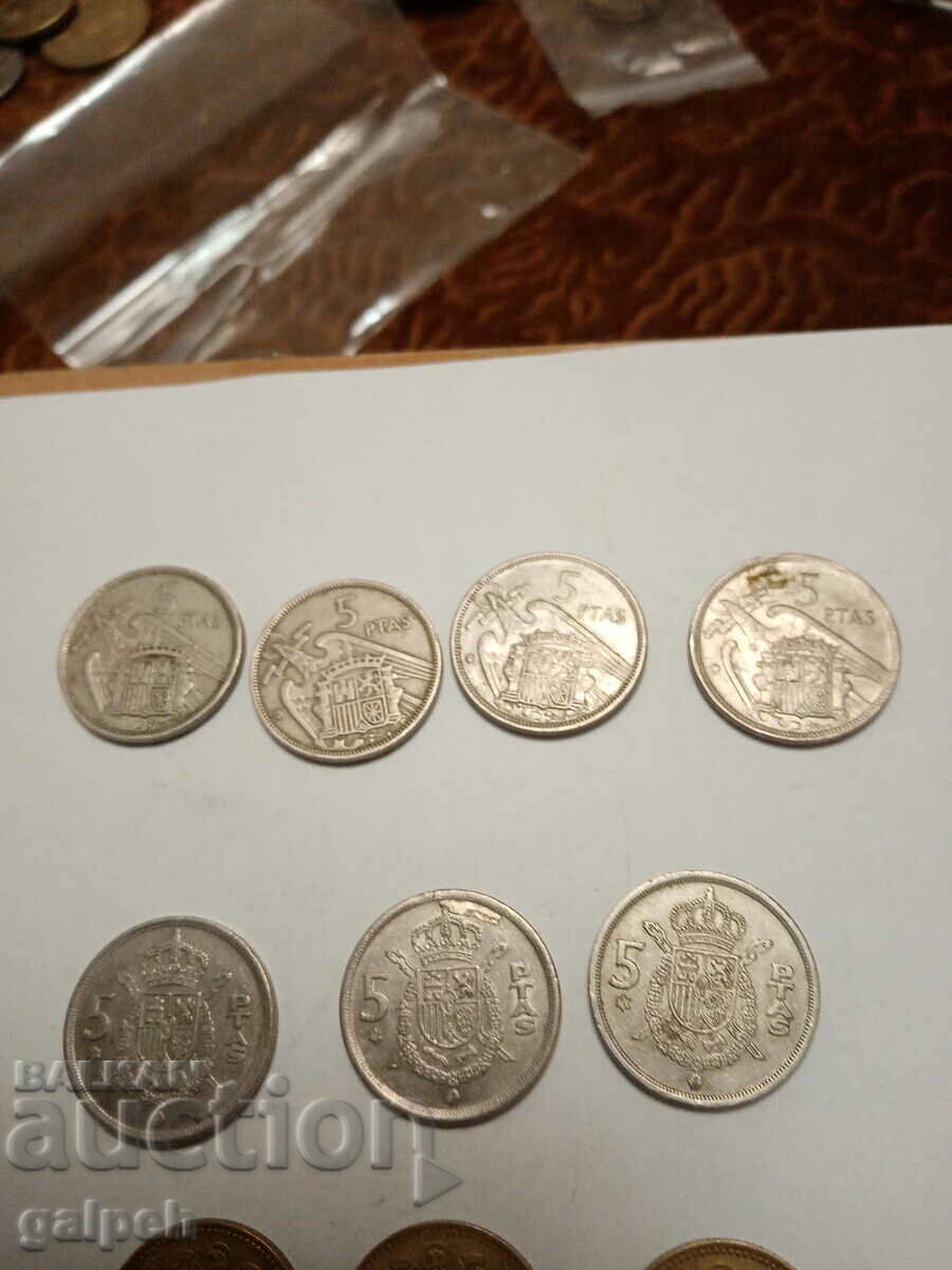 LOT SPAIN - 11 pcs. - BGN 1.5 - 6