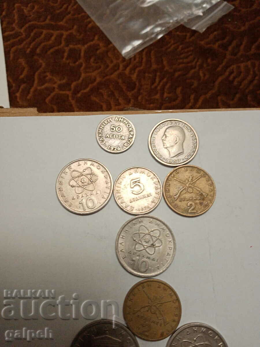 LOT GREECE - 16 pcs. - BGN 9.5 with price 9.50 BGN | € 4.86