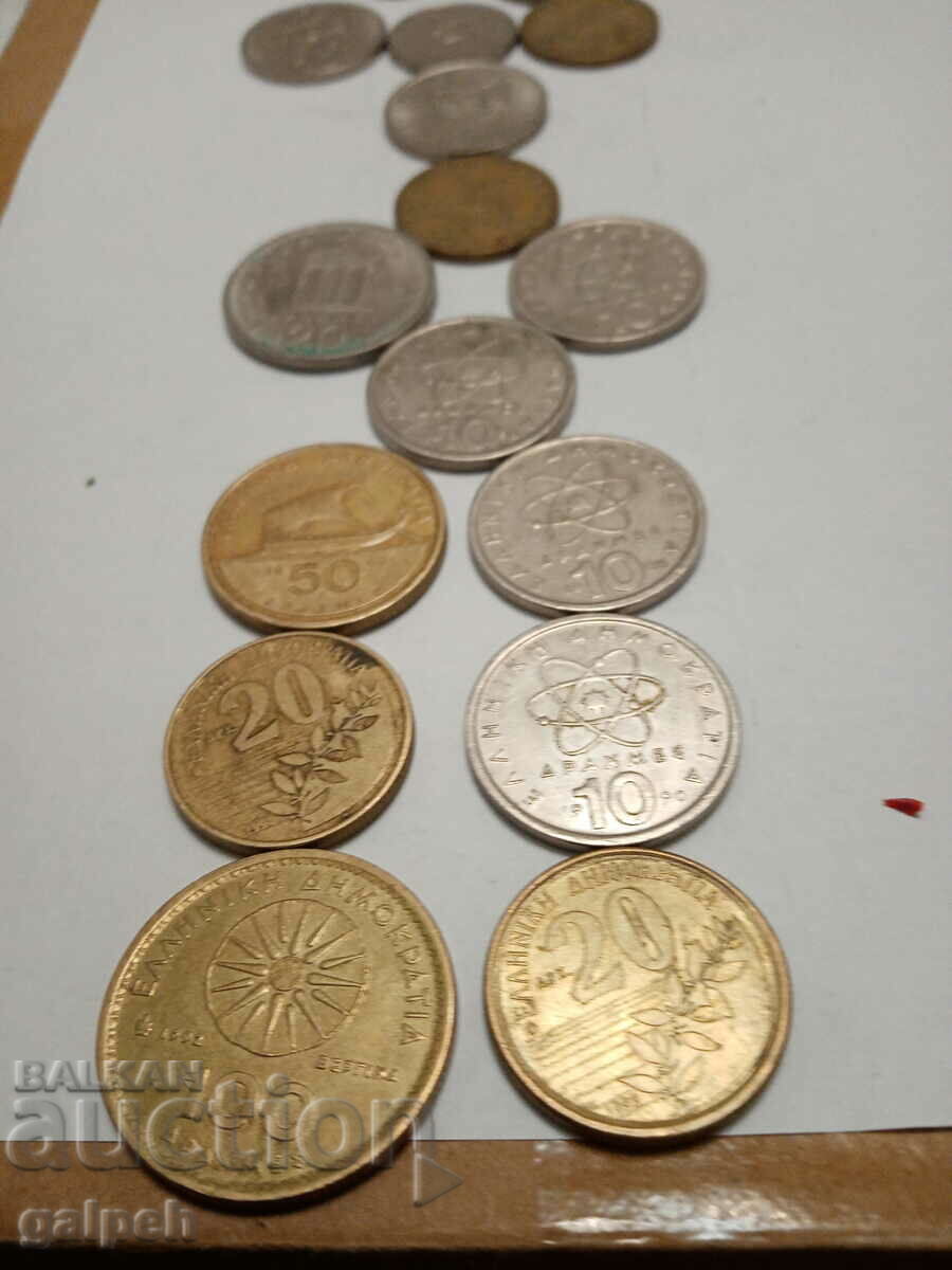 LOT GREECE - 16 pcs. - BGN 9.5 - 5
