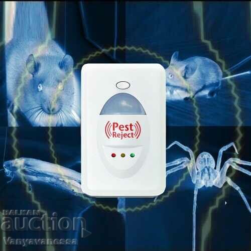 Dispozitiv cu ultrasunete împotriva insectelor - Pest Reject