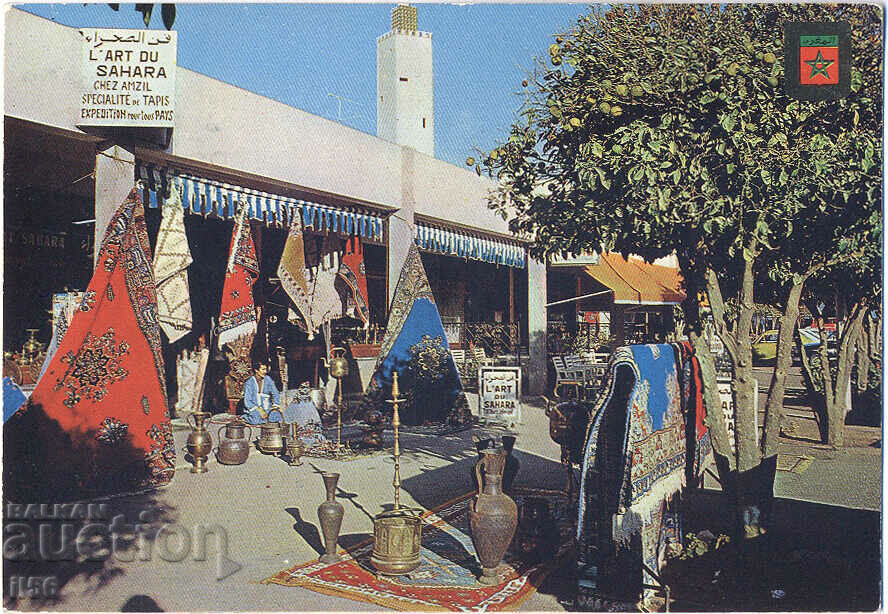 Maroc - Agadir - Piața cu portocale - ca. 1990