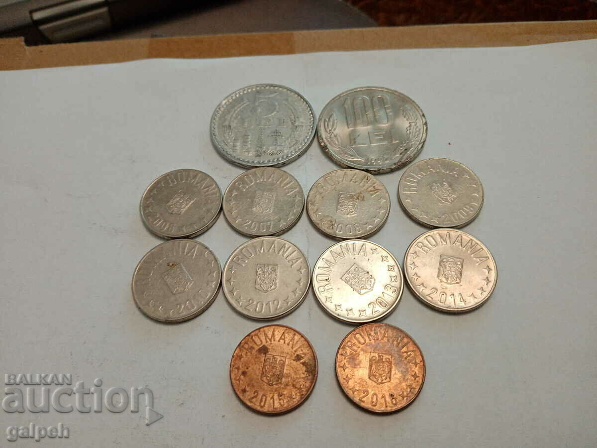 Auction LOT ROMANIA - 12 pcs. - BGN 2 Auction LOT ROMANIA - 12 pcs. - BGN 2