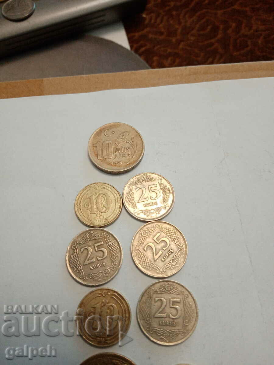 LOT TURKEY - 13 pcs. - BGN 3 with price 3.00 BGN | € 1.53 LOT TURKEY - 13 pcs. - BGN 3 with price 3.00 BGN | € 1.53