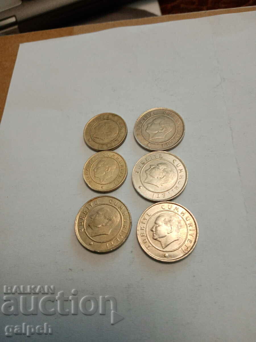 LOT CURCENA - 6 buc. - 1,5 BGN cu preț € 0.77 | 1.51 BGN