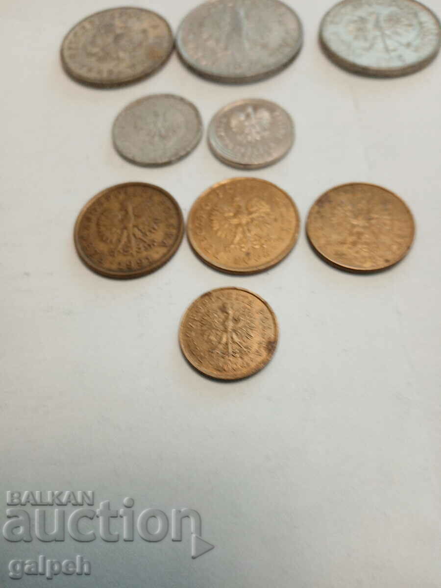Auction LOT POLAND - 9 pcs. - BGN 1.8 Auction LOT POLAND - 9 pcs. - BGN 1.8