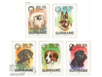 1976. Surinam. Bunăstare pentru copii - câini de companie.