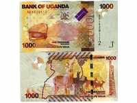 +++ UGANDA 1000 SHILING P NEW 2010 UNC +++
