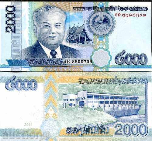 Zorba LICITAȚII LAOS 2000 KIP 2011 UNC Zorba LICITAȚII LAOS 2000 KIP 2011 UNC