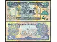 SORRY AUCTIONS SOMALILLEND 500 SHILING 2006 UNC