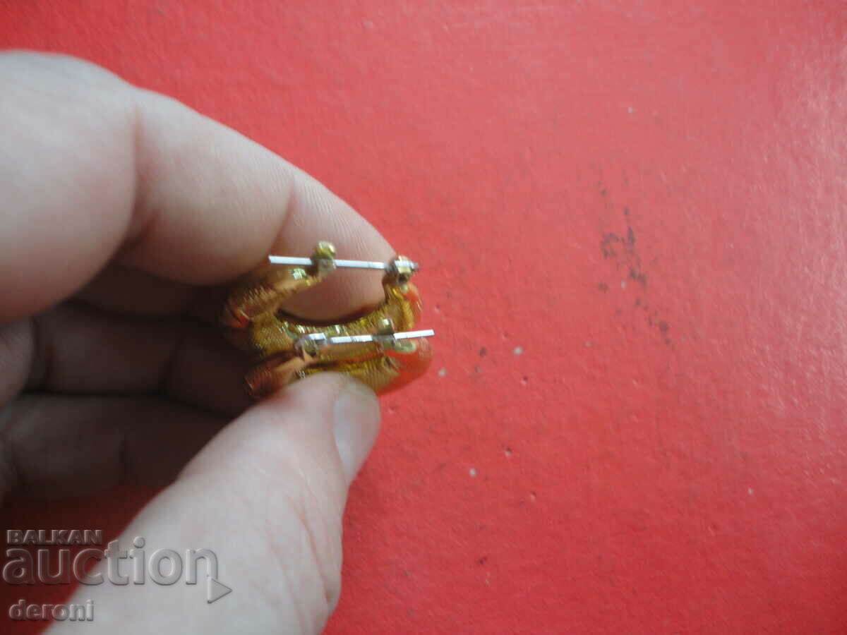 Cercei placati cu aur - 6