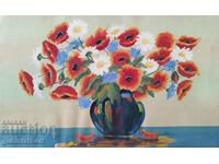 Picture, vase with flowers - 2 BZC