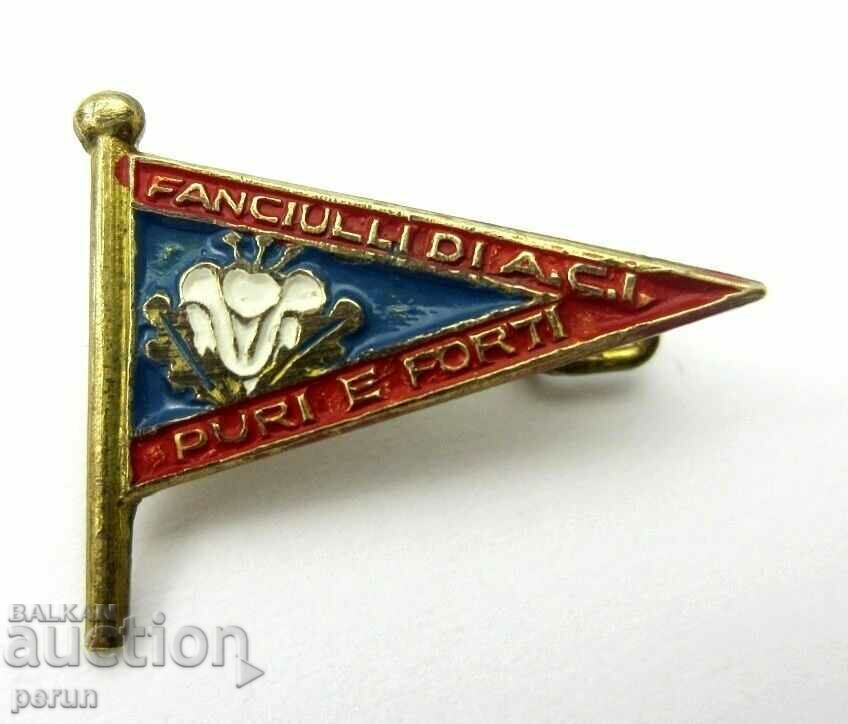 Auction  ITALIAN CATHOLIC BADGE-(Azione Cattolica Italiana)