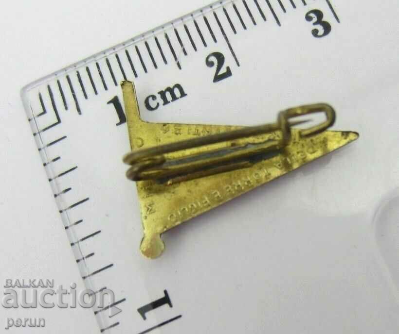 Delivery of ITALIAN CATHOLIC BADGE-(Azione Cattolica Italiana)