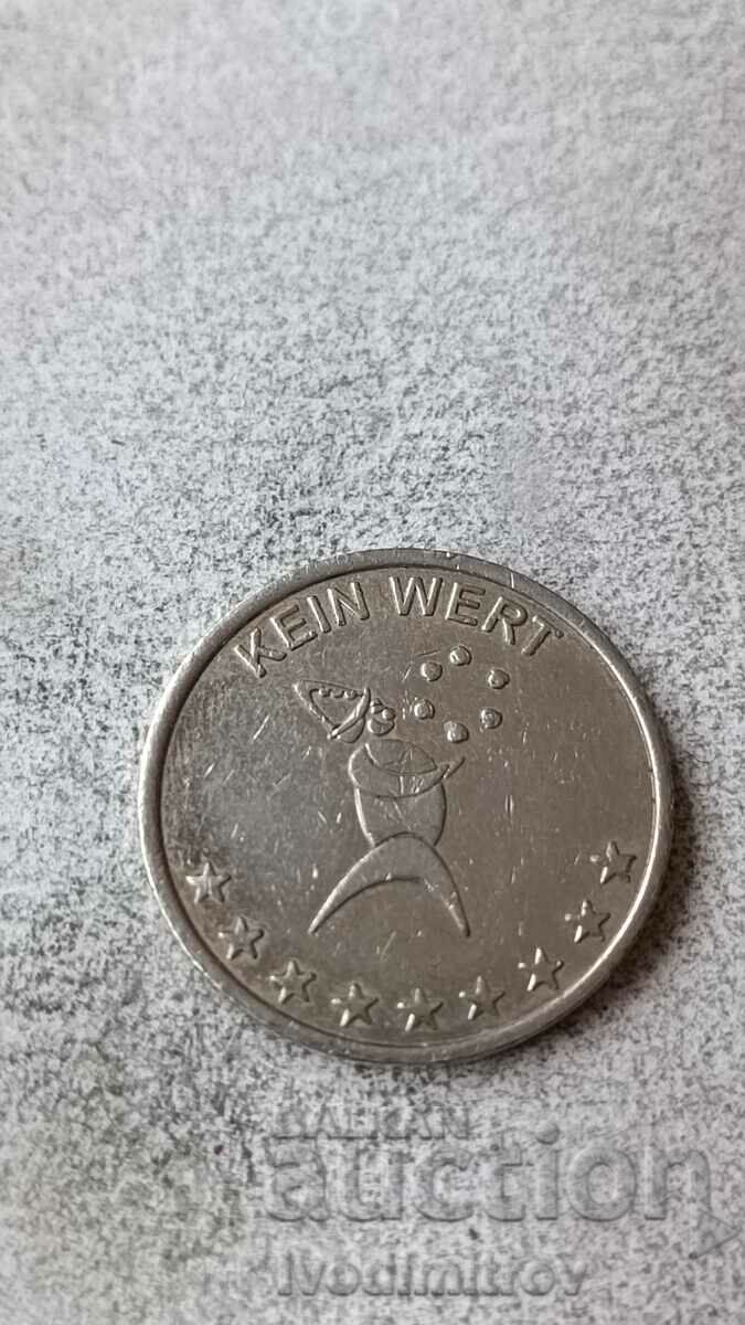 SPIELMARKE KEIN WERT Token with price 1.65 BGN | € 0.84 SPIELMARKE KEIN WERT Token with price 1.65 BGN | € 0.84