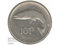 Irlanda-10 Pence-1997-KM# 29-tip mic